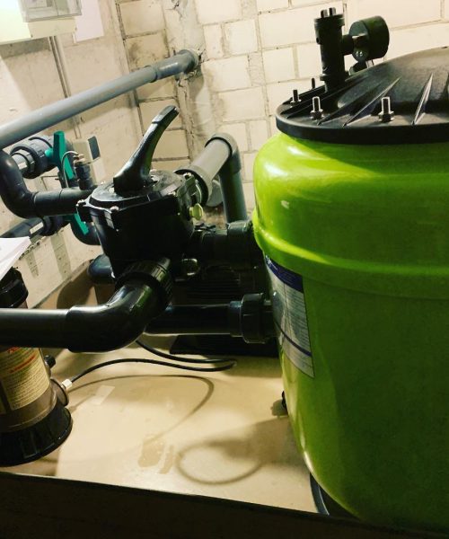 PVC,FIP,Filterkessel,500mm Durchmesser,Decon,6-Wegeventil